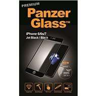PanzerGlass pre iPhone7 čierne Premium - Ochranné sklo