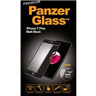 PanzerGlass Premium na iPhone 7 Plus čierne - Ochranné sklo