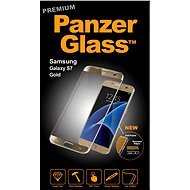 PanzerGlass Premium pre Samsung Galaxy S7 zlaté - Ochranné sklo