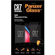 PanzerGlass Edge-to-Edge pre Apple iPhone 6/6s/7/8 Plus čierne CR7 - Ochranné sklo