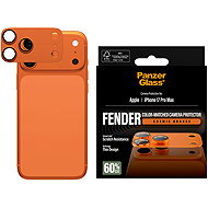 PanzerGlass FENDER Apple iPhone 17 Pro Max orange protective aluminum camera element - Glass Screen Protector