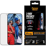 PanzerGlass Privacy Apple iPhone 18 Pro Max with Dust-Free Installation Box - Glass Screen Protector