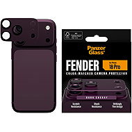 PanzerGlass FENDER for Apple iPhone 18 Pro Dark Cherry (Purple) - Glass Screen Protector