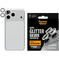 PanzerGlass Hoops for Apple iPhone 18 Pro/Pro Max Glitter Silver - Glass Screen Protector