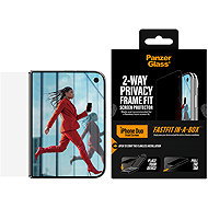 PanzerGlass Privacy for Apple iPhone Duo with dust-free installation box (sub-screen) - Glass Screen Protector