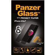 PanzerGlass Standard Privacy képernyővédő az Apple iPhone 6 / 6s / 7/8 számára, áttetsző - Üvegfólia