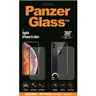 PanzerGlass Premium Bundle na Apple iPhone XS Max čierne + puzdro - Ochranné sklo