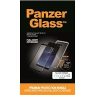 PanzerGlass Premium Bundle Samsung Galaxy S8 Plus készülékhez, fekete + átlátszó - Üvegfólia