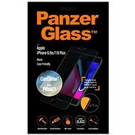 PanzerGlass Edge-to-Edge Privacy Apple iPhone 6 Plus/6s Plus/7 Plus/8 Plus-hoz, fekete, CamSliderrel - Üvegfólia