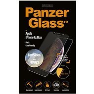 PanzerGlass Edge-to-Edge Privacy für Apple iPhone XS Max Black mit CamSlider - Schutzglas