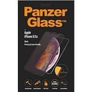 PanzerGlass Edge-to-Edge Privacy Apple iPhone X/XS készülékhez, fekete - Üvegfólia