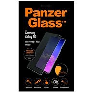 PanzerGlass Premium Privacy Samsung Galaxy S10-hez, fekete - Üvegfólia