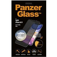 PanzerGlass Edge-to-Edge Privacy Apple iPhone XR/11 üvegfólia - fekete, CamSlider - Üvegfólia