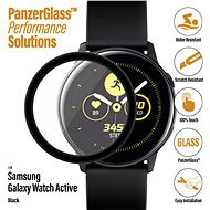 PanzerGlass SmartWatch pre Samsung Galaxy Watch Active čierne celolepené - Ochranné sklo