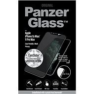 PanzerGlass Edge-to-Edge Privacy iPhone Xs Max/11 Pro Max-hoz, fekete, Swarovski CamSlider - Üvegfólia