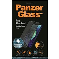PanzerGlass Edge-to-Edge Privacy Antibacterial Apple iPhone 12 Mini üvegfólia - fekete - Üvegfólia