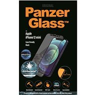 PanzerGlass Edge-to-Edge Antibacterial for Apple iPhone 12 mini, Black, with Anti-BlueLight Coating - Glass Screen Protector