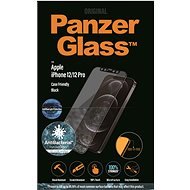 PanzerGlass Edge-to-Edge Antibacterial for Apple iPhone 12/12 Pro. Black. with Anti-BlueLight Coating - Glass Screen Protector