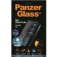 PanzerGlass Edge-to-Edge Antibacterial Apple iPhone 12 Pro Max-hoz Anti-BlueLight réteggel, fekete - Üvegfólia