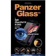 PanzerGlass Edge-to-Edge pre Apple iPhone 6/6s/7/8/SE 2020 čierne s Anti-blue light - Ochranné sklo