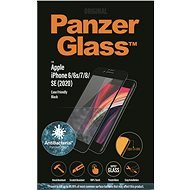 PanzerGlass Edge-to-Edge for Apple iPhone 6/6s/7/8/SE 2020, Black, with Anti-Bacterial Coating - Glass Screen Protector