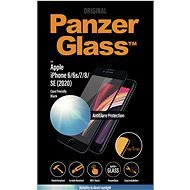 PanzerGlass Edge-to-Edge for Apple iPhone 6/6s/7/8/SE 2020/SE 2022, Black, with Anti-Glare Coating - Glass Screen Protector