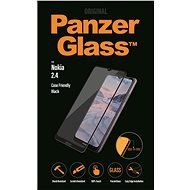 PanzerGlass Edge-to-Edge na Nokia 2.4 čierne - Ochranné sklo