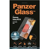 PanzerGlass Edge-to-Edge Antibacterial Samsung Galaxy A42 5G készülékre, fekete - Üvegfólia