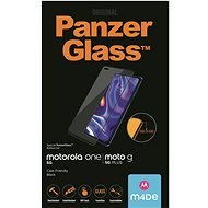 PanzerGlass Edge-to-Edge pre Motorola One 5G/Moto G 5G Plus čierne - Ochranné sklo