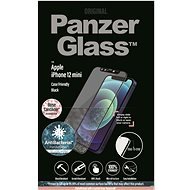 PanzerGlass Edge-to-Edge Antibacterial pre Apple iPhone 12 mini s ružovým Swarovski CamSlider - Ochranné sklo