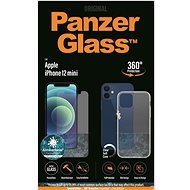 PanzerGlass Standard Antibacterial Bundle pre Apple iPhone 12 mini (PanzerGlass sklo + číry TPU obal - Ochranné sklo