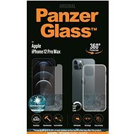 PanzerGlass standard antibakteriális csomag Apple iPhone 12 Pro Max készülékhez (PanzerGlass üveg + átlátszó TPU) - Üvegfólia