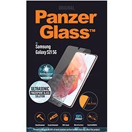 PanzerGlass Edge-to-Edge Antibacterial for Samsung Galaxy S21 5G (Full Adhesive with Functional Finger - Glass Screen Protector