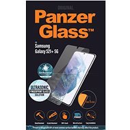 PanzerGlass Edge-to-Edge Antibacterial Samsung Galaxy S21+ 5G készülékhez (teljes ragasztás, működő ujjlenyomat-olvasó) - Üvegfólia