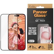 PanzerGlass Apple iPhone 15 s instalačním rámečkem - Glass Screen Protector