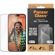 PanzerGlass Apple iPhone 15  Pro Max üvegfólia + felhelyező keret - Üvegfólia
