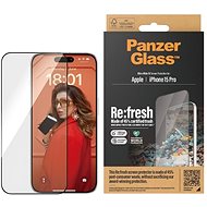 PanzerGlass Recycled Glass Apple iPhone 15 Pro with installation frame - Glass Screen Protector