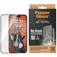 PanzerGlass Recycled Glass Apple iPhone 15 Plus mit Einbaurahmen - Schutzglas