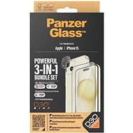 PanzerGlass Bundle 3 az 1-ben Apple iPhone 15 (PG üveg + HardCase D30 + Camera Protector) - Üvegfólia