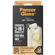 PanzerGlass Bundle 3in1 Apple iPhone 15 Plus (PG glass + HardCase D30 + Camera Protector) - Glass Screen Protector