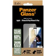 PanzerGlass EyeCare Apple iPhone 16 Plus/15 Plus with installation frame - Glass Screen Protector