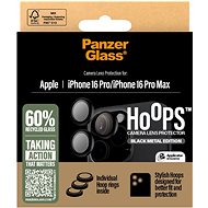PanzerGlass HoOps Apple iPhone 16 Pro/15 Pro/16 Pro Max/15 Pro Max black aluminum - Glass Screen Protector
