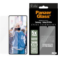 PanzerGlass Ceramic Samsung Galaxy S25 Ultra with installation frame - Glass Screen Protector