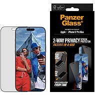 PanzerGlass Privacy Apple iPhone 17 Pro Max Pro with dust-free application box - Glass Screen Protector