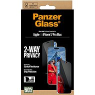 PanzerGlass Privacy Apple iPhone 17 Pro Max with installation frame - Glass Screen Protector