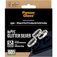 PanzerGlass Hoops Apple iPhone 17 Pro/16 Pro/15 Pro/17 Pro Max/16 Pro Max/15 Pro Max silver - Camera Glass