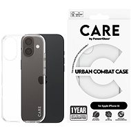 PanzerGlass CARE cover Apple iPhone 16 Combat clear + warranty against yellowing - Phone Cover