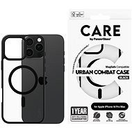 PanzerGlass CARE cover Apple iPhone 16 Pro Max MagSafe Combat black / black + warranty against yello - Phone Cover