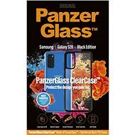 PanzerGlass ClearCase pre Samsung Galaxy S20 Black edition - Kryt na mobil