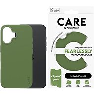 PanzerGlass CARE cover Apple iPhone 16 MagSafe Fearlessly green - Phone Cover
